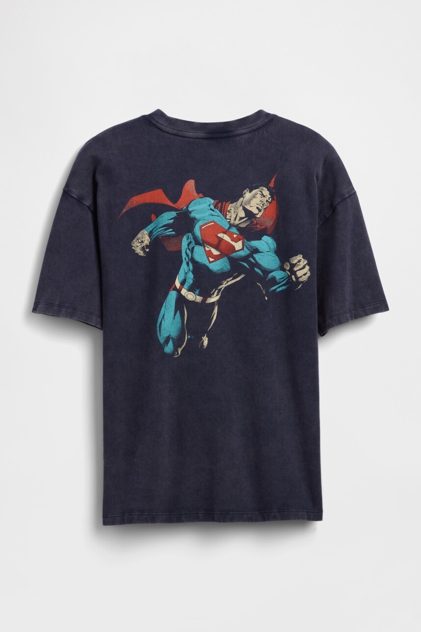 Remera Superman Niño Navy Uniform V2