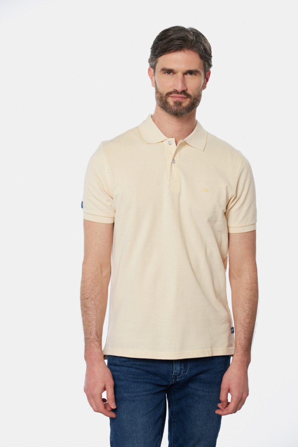 REMERA POLO LISA Amarillo