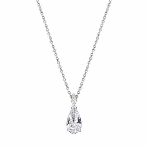 Cadena y colgante doble gota Cadena y colgante doble gota