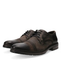 Zapatos de Hombre Democrata ASTRO acordonado Gris Grafito