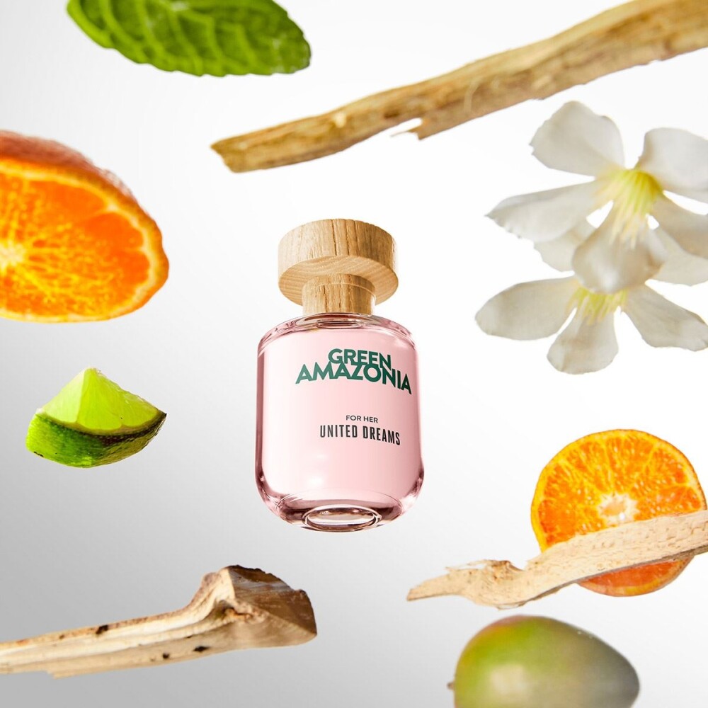 Benetton United Dreams Green Amazonia Mujer (Edición Limitada 2024) Eau de Toilette 80ml - Femenino