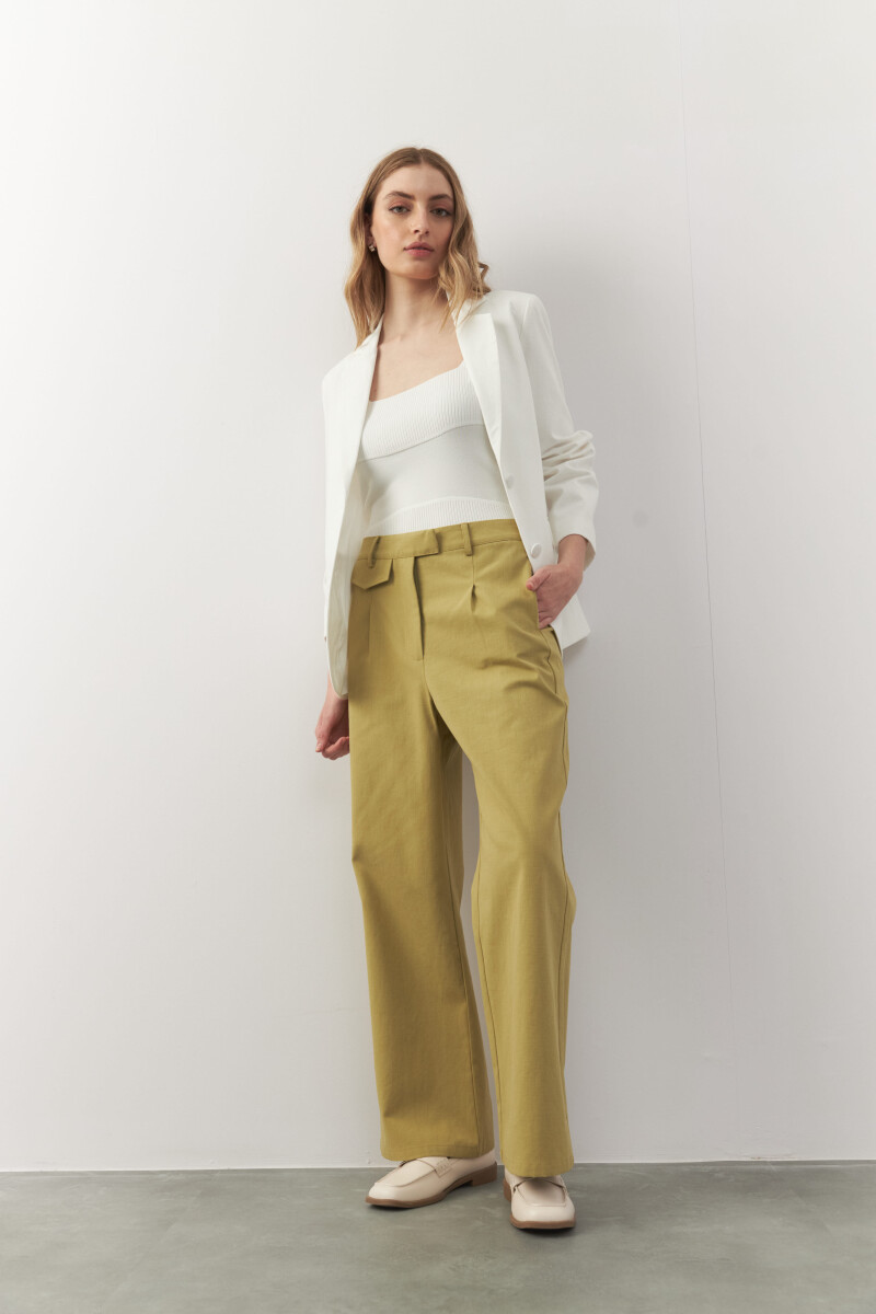 PANTALON YOLAN Verde Musgo