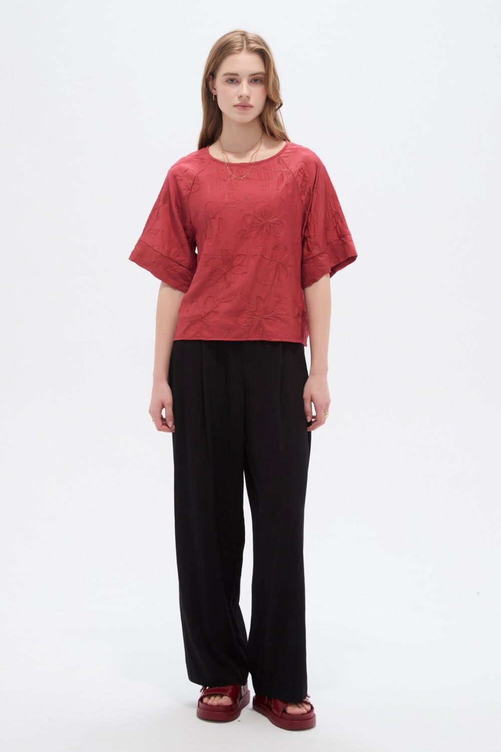Blusa Kisnor Terracota