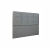 Respaldo Plaza 1/2 Tela London 1.20 Gris Grafito Respaldo Plaza 1/2 Tela London 1.20 Gris Grafito