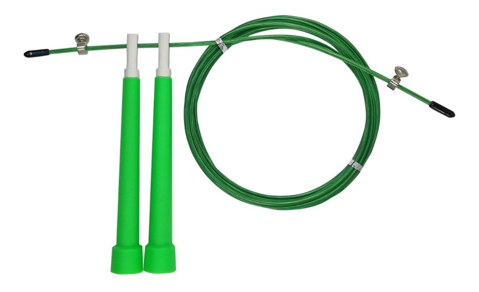Cuerda De Saltar C/ Rúleman Entrenamiento Ejercicio Aeróbico - VARIANTE COLOR VERDE 