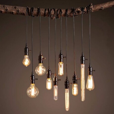 ARTEFACTO COLGANTE DECORATIVO AMELIA Lámpara Colgante Amelia Negro Mate