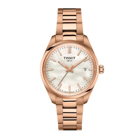 Reloj Tissot PR 100 34mm de Acero T1502101103100 Rosé
