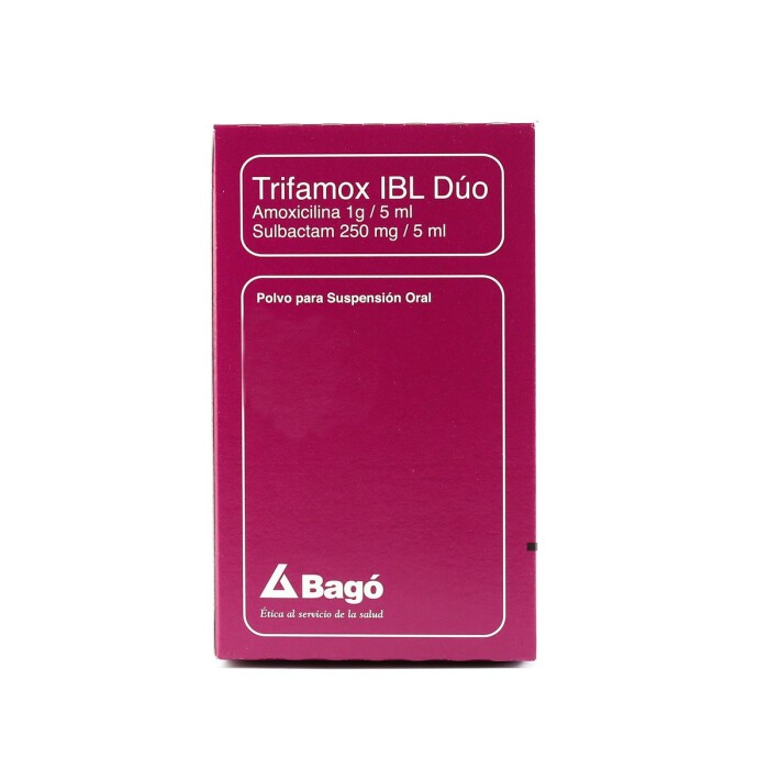 TRIFAMOX DUO IBL SUSP. FRASCO X 60 ML. única