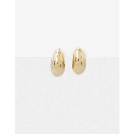 Aros Argollas Metal Dorado