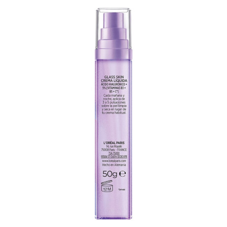Crema Líquida L'Oréal Paris Revitalift Filler Glass Skin 50ml Crema Líquida L'Oréal Paris Revitalift Filler Glass Skin 50ml