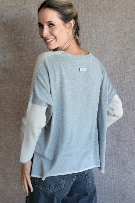 Sweater Pilar Arena Gris