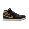 Championes Air Jordan 1 Alto de Hombre Negro