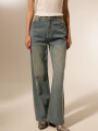 Pantalon Ralea Azul Grisaceo