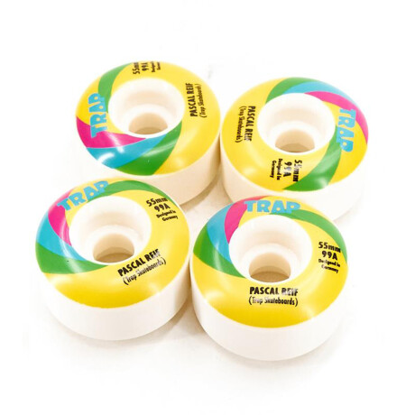 Ruedas de Skate Trap Superthane Eckig Pascal 55mm 99A Ruedas de Skate Trap Superthane Eckig Pascal 55mm 99A