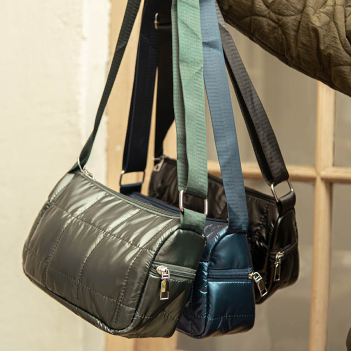 Morral inflado Gruny - Negro 