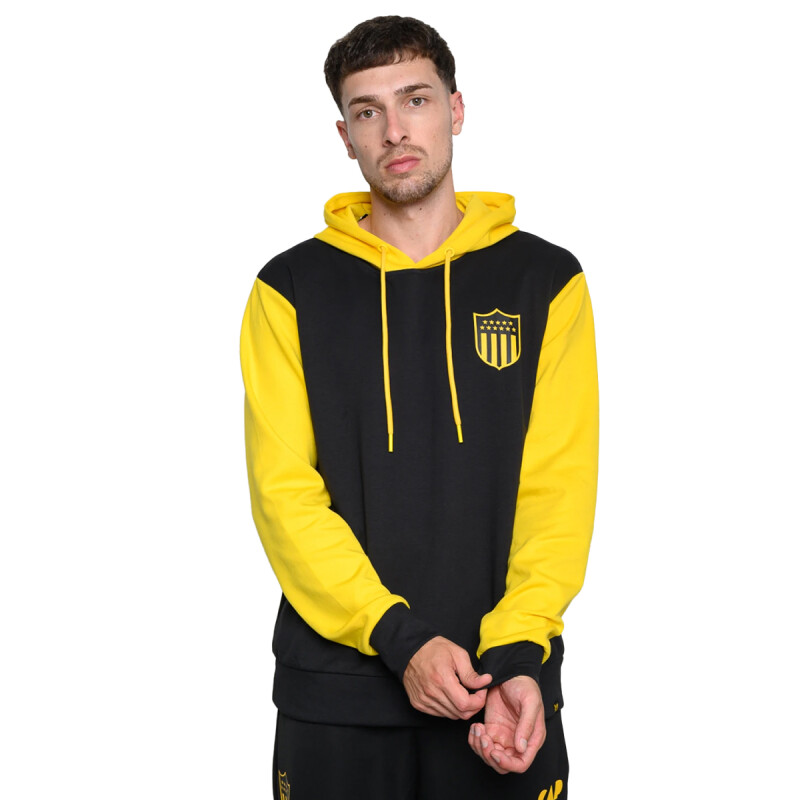 Canguro Umbro PEÑAROL de Hombre - 4P100028 Negro-amarillo