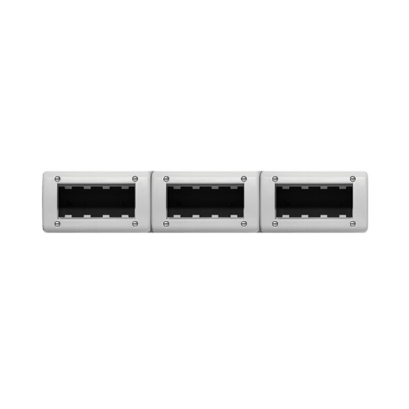 Caja ext. para 12 módulos (3x4) en gris - Ave C55621