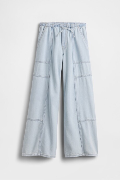 Jean Baggy Niña Light Wash