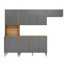 Kit mueble de cocina Zen Soul Gris