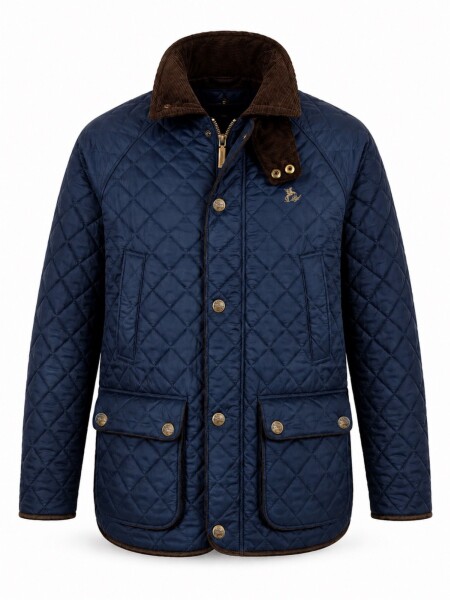 Campera Capitoneada Azul