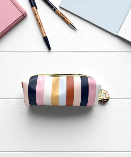 Cartuchera ibi craft tweeny - 20,5x7,5x6 cms - thick stripes Cartuchera ibi craft tweeny - 20,5x7,5x6 cms - thick stripes