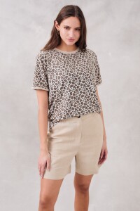 Remera Animal Print Multi