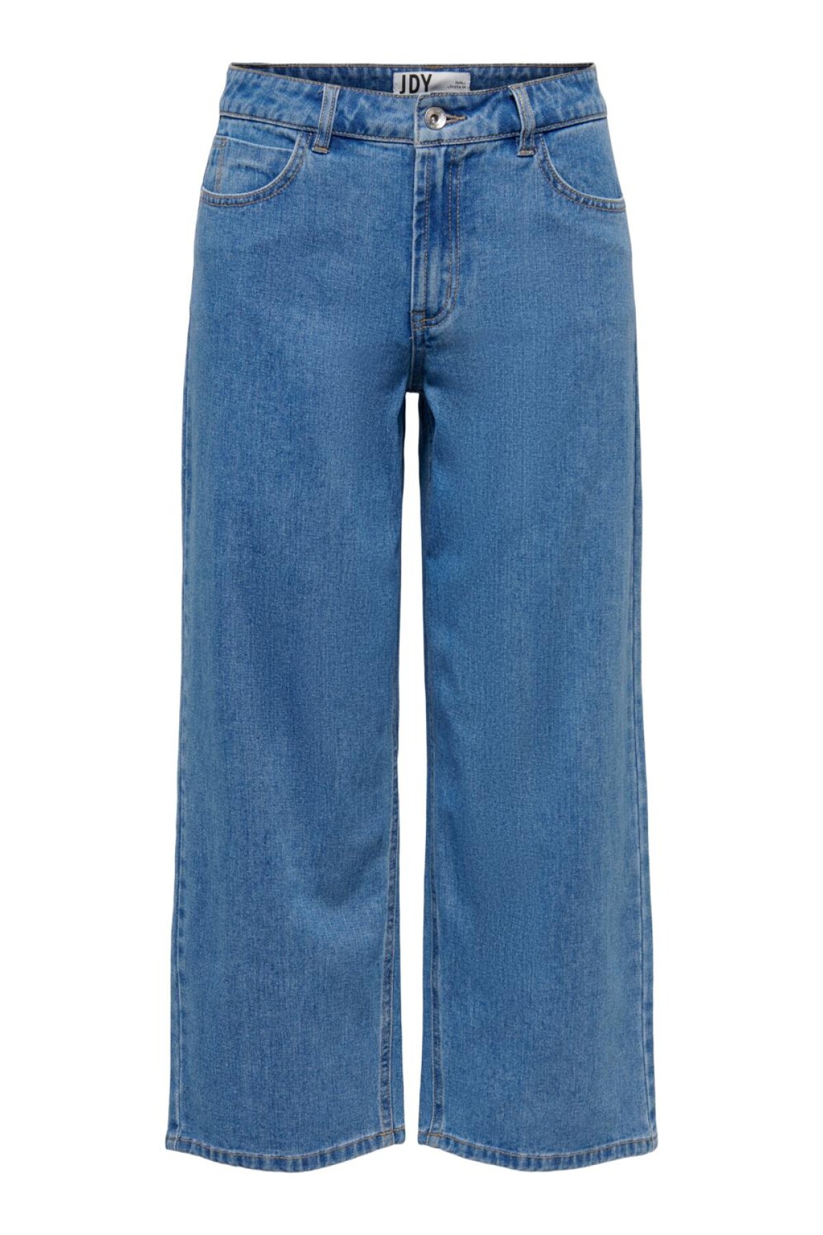 Jeans Celia Cropped Medium Blue Denim