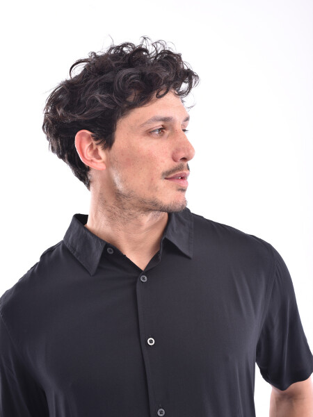 CAMISA ECHOSTAGE NEGRO