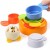 Juego Didáctico Top Bright de Vasos Apilables 6 Piezas Naranja 2