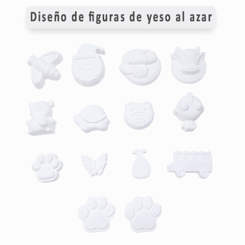 Kit de figuras de yeso para pintar DIY (OW472) Kit De Figuras De Yeso Para Pintar Diy (ow472)