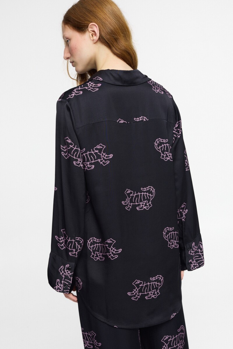 MARTI SHIRT Tigress Black