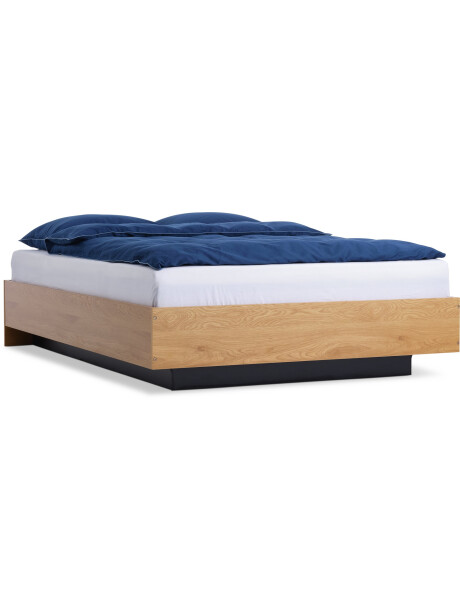 Estructura cama c/almac 140x200 ELLINGE color roble Estructura cama c/almac 140x200 ELLINGE color roble
