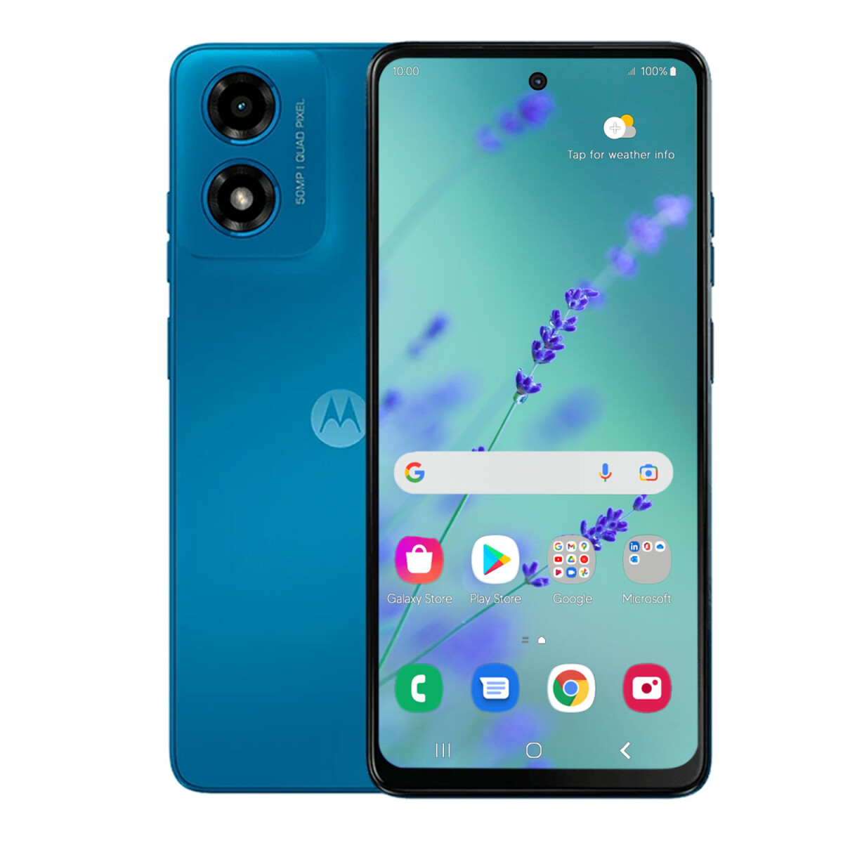 Motorola Moto G04s 4/64gb 4g - CEL MOTOROLA G04S 4/64GB AZUL 