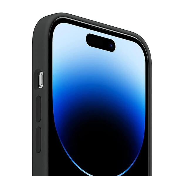Funda De Silicona Apple Iphone 14+ Magsafe CASE IPHONE 14 PLUS MAGSAFE NEGRO DF