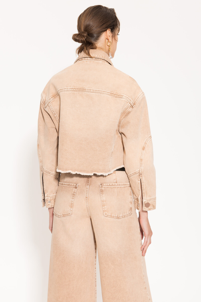 CHAQUETA ACID Marron