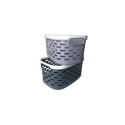 CESTO CANASTO ORGANIZADOR CALADO 24X16X12CM CESTO CANASTO ORGANIZADOR CALADO 24X16X12CM