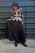 Falda Aliki NEGRO