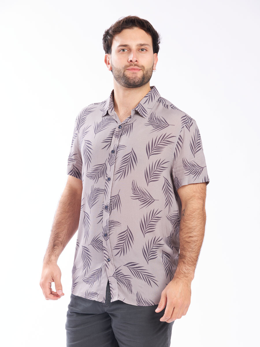 CAMISA VERDA DIXIE - Gris Medio 