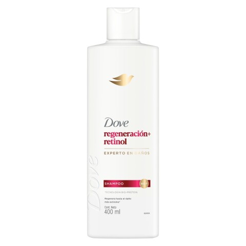Dove Shampoo 400 ml Regeneración + Retinol