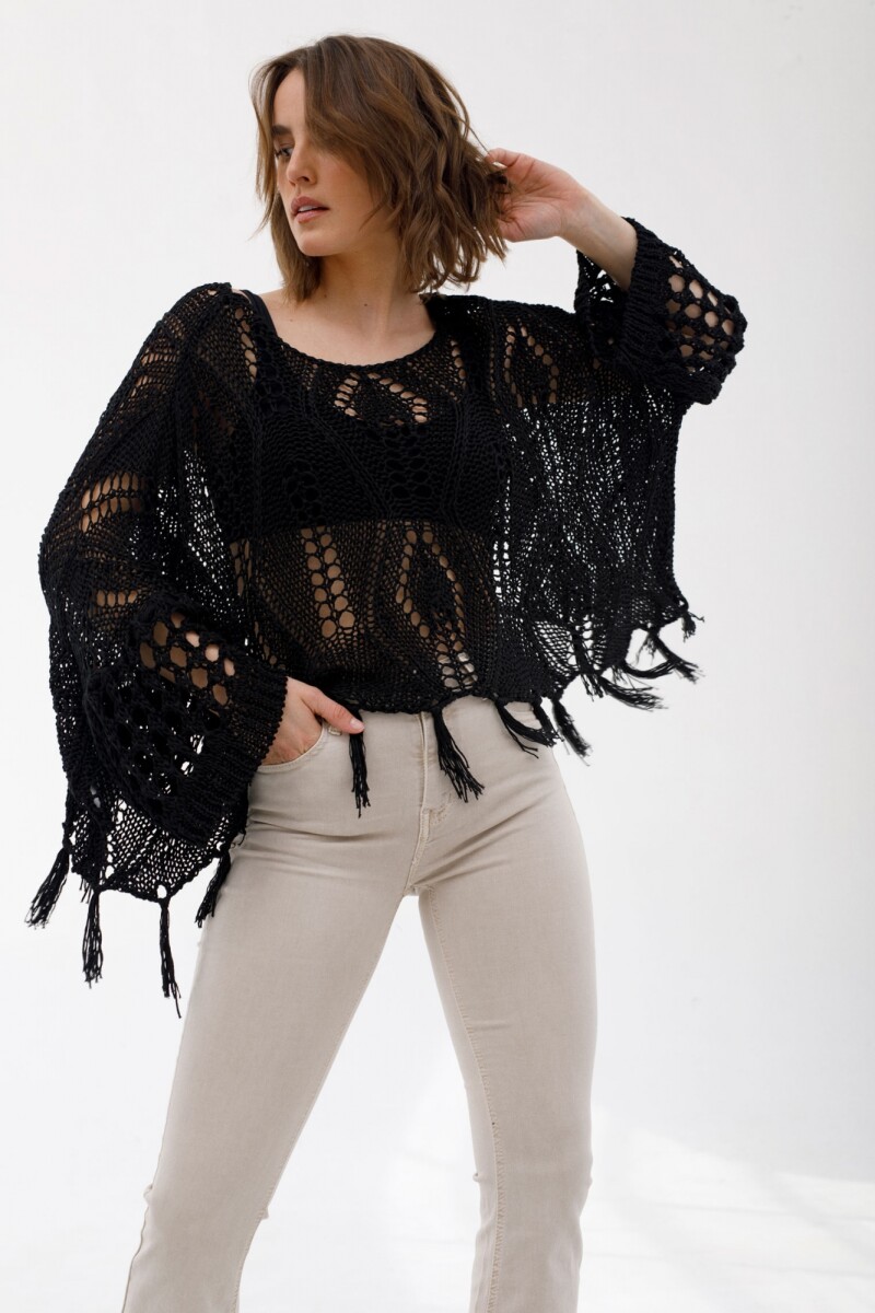 Sweater Mulan Negro