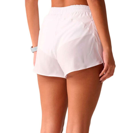 Fila Shorts Double Run Ii Mujer Blanco-Negro
