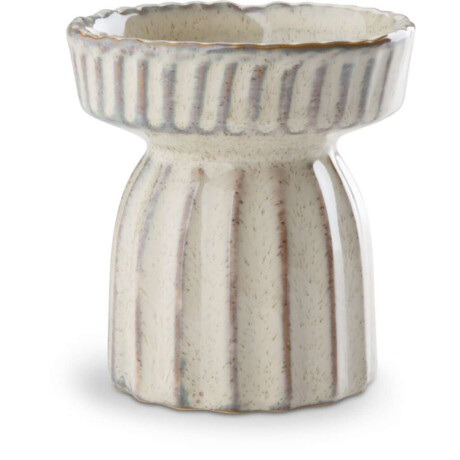 Portavela INGAR Ø10x11 cm blanco Blanco