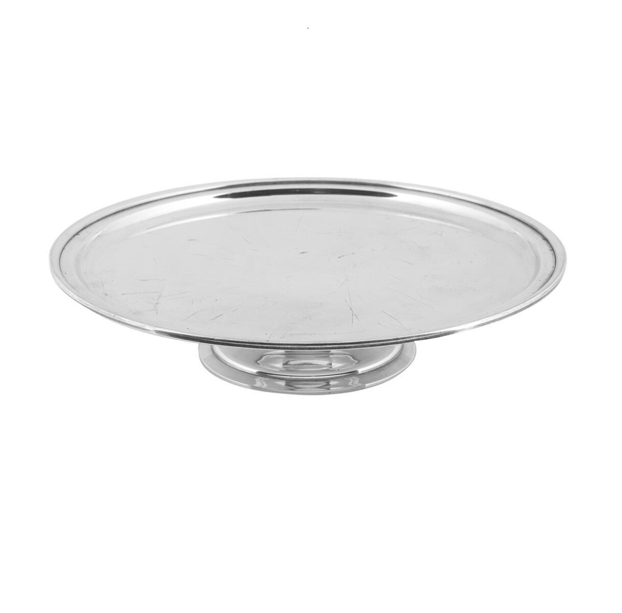 Base Porta torta acero inox 32,5cm 