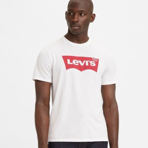 Remera Levi’s Hombre de Algodón Blanco