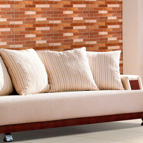 Ceramica Imitacion Ladrillo 32X56Cm Pared interior GAMAS DE TERRACOTA