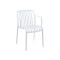 SILLA DE POLIPROPILENO DE EXTERIOR ISABELLINI Silla de Exterior Isabellini Blanca