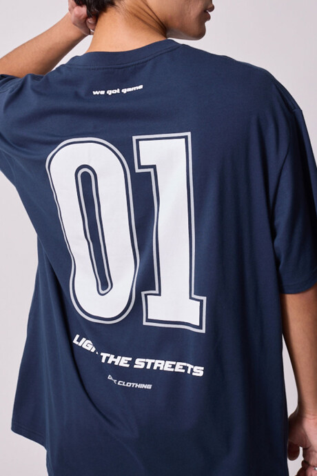 T-SHIRT METIL DIXIE Navy