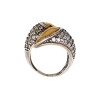Anillo Varios-Plata y Oro-Piedra Zirconia-AN5588 conpiedra
