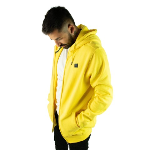 CAMPERA C/ CAPUCHA XS-XL AMARILLO
