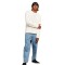 SWEATER LEIVA S-XL CREMA